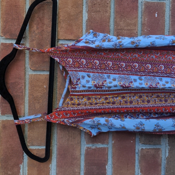 Xhilaration sleeveless Floral Maxi Dress Small - Picture 2 of 4